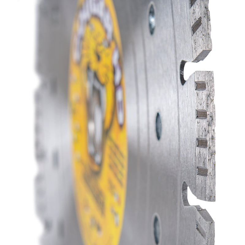 COUGAR® HD Diamond Saw Blades, Supreme Grade, Segmented-Turbo, for Cured Concrete with Rebar Reinforcing, Masonry, Stone & Similar Materials, Size 10" to 20"
