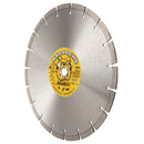 MAD DOG® HS Diamond Saw Blades, Premium, Laser-Welded, for Cured Concrete with Light Reinforcing, Masonry, Pavers, Stone & Similar Materials, Size 4" to 24"