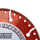 Diamond Extreme All-Cut Metal Cutting Diamond Blade, Heavy-Duty All-Purpose Cut-Off Wheel for Metal, PVC Pipe, Rebar, Stainless Steel, Size 4" to 24"