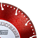 Diamond Extreme All-Cut Metal Cutting Diamond Blade, Heavy-Duty All-Purpose Cut-Off Wheel for Metal, PVC Pipe, Rebar, Stainless Steel, Size 4" to 24"