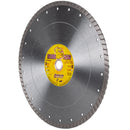Boss Hog Premium Turbo Diamond Saw Blades, Wet/Dry Cutting for Concrete, Masonry, Stone and More (Sizes 4" to 14")