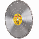 BOSS HOG® GTS Turbo-Seg Diamond Blades, Wet/Dry, Premium, for Concrete, Masonry, Stone, Sizes 12" to 20"