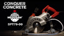SKIL MEDUSAW 7-1/4" Worm Drive Saw Wet/Dry Rolling  for Concrete, Masonry and Stone