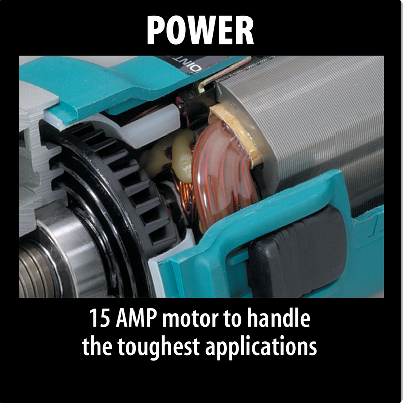 Makita 4 1/2" Angle Grinder with Paddle Switch