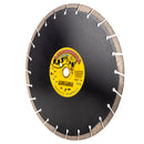 Anaconda STANDARD Diamond Saw Blades for General Purpose Cutting of Asphalt & Green Concrete, use Wet or Dry, Sizes 12" to 20"