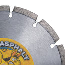 Kick-Asphalt PREMIUM Diamond Saw Blades for High Production Cutting of Asphalt & Green Concrete, use Wet or Dry, Sizes 7" to 24"