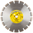 Kick-Asphalt PREMIUM Diamond Saw Blades for High Production Cutting of Asphalt & Green Concrete, use Wet or Dry, Sizes 7" to 24"