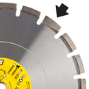 Kick-Asphalt PREMIUM Diamond Saw Blades for High Production Cutting of Asphalt & Green Concrete, use Wet or Dry, Sizes 7" to 24"