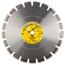 Kick-Asphalt PREMIUM Diamond Saw Blades for High Production Cutting of Asphalt & Green Concrete, use Wet or Dry, Sizes 7" to 24"