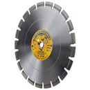 Kick-Asphalt PREMIUM Diamond Saw Blades for High Production Cutting of Asphalt & Green Concrete, use Wet or Dry, Sizes 7" to 24"