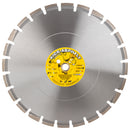Kick-Asphalt PREMIUM Diamond Saw Blades for High Production Cutting of Asphalt & Green Concrete, use Wet or Dry, Sizes 7" to 24"