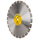 Kick-Asphalt PREMIUM Diamond Saw Blades for High Production Cutting of Asphalt & Green Concrete, use Wet or Dry, Sizes 7" to 24"