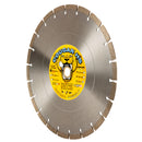 COUGAR® HS - Premium GENERAL PURPOSE Diamond Blades for Cutting Cured Concrete, Masonry, Stone and all Similar Materials. Sizes 12" thru 24"