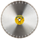 COUGAR® HS - Premium GENERAL PURPOSE Diamond Blades for Cutting Cured Concrete, Masonry, Stone and all Similar Materials. Sizes 12" thru 24"