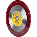 CougarX Wide Cut Diamond Saw Blades, Premium, for Concrete, Size 7" to 42" Diameter, Thickness From 1/8" to 3/4"