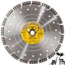 COUGAR® King Combo - Supreme Grade COMBO Diamond Blades for Reinforced Concrete, Asphalt, Green Concrete and all Similar Materials. Sizes 12"-36"