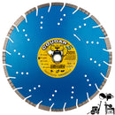 COUGAR® S - Supreme Grade Diamond Blades for FASTER CUTTING of Reinforced Concrete, Concrete Pipe, Masonry and Stone. Sizes 12" thru 24"