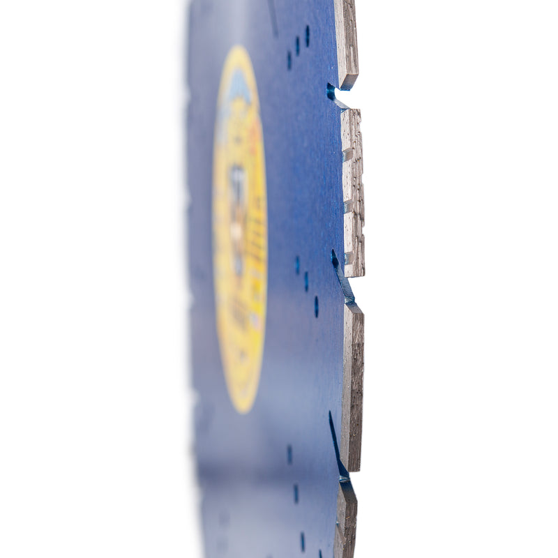 COUGAR® S - Supreme Grade Diamond Blades for FASTER CUTTING of Reinforced Concrete, Concrete Pipe, Masonry and Stone. Sizes 12" thru 24"