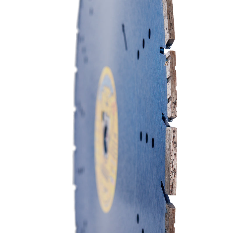 COUGAR® S - Supreme Grade Diamond Blades for FASTER CUTTING of Reinforced Concrete, Concrete Pipe, Masonry and Stone. Sizes 12" thru 24"