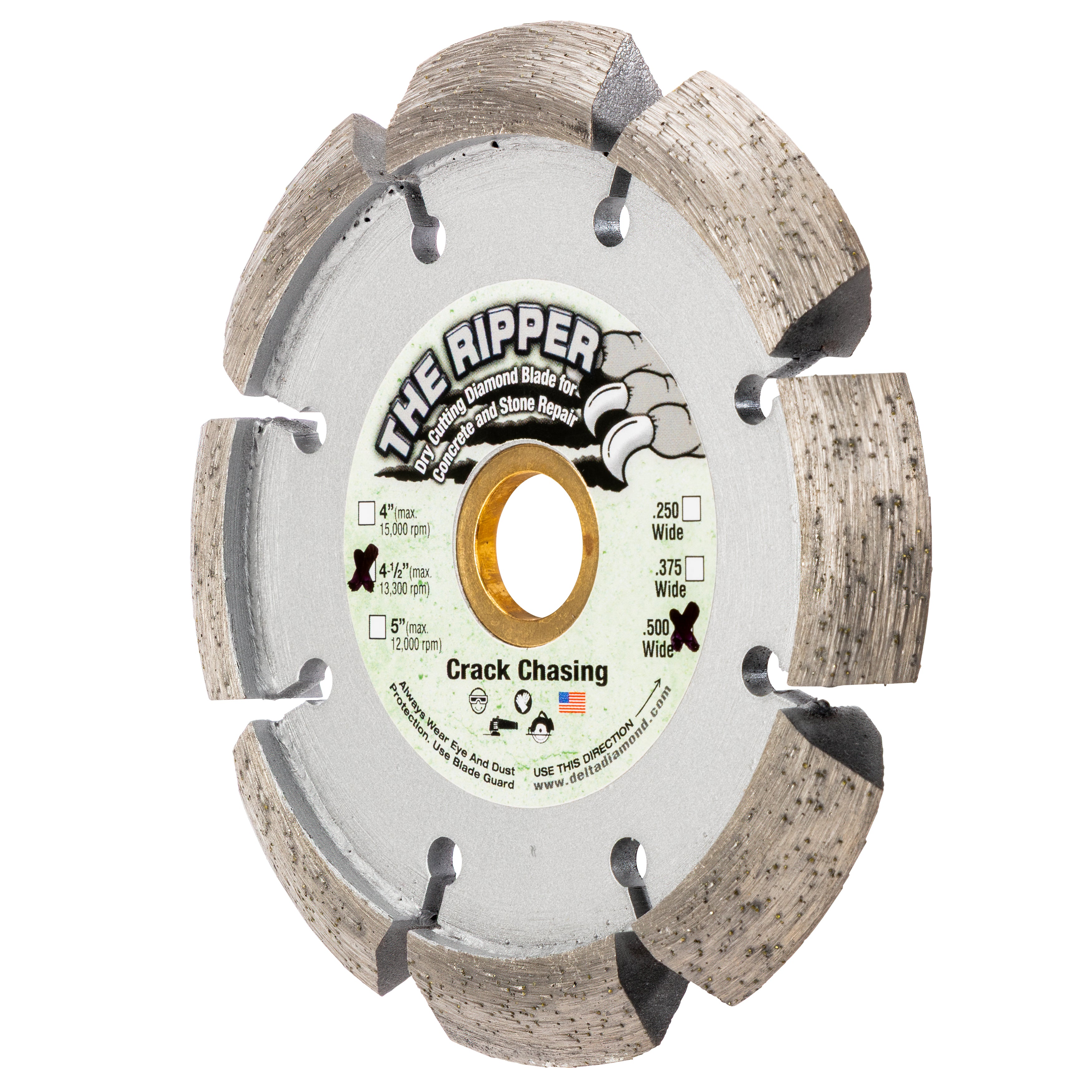 Crack Chaser Blades – Diamond Blades for Concrete Repair