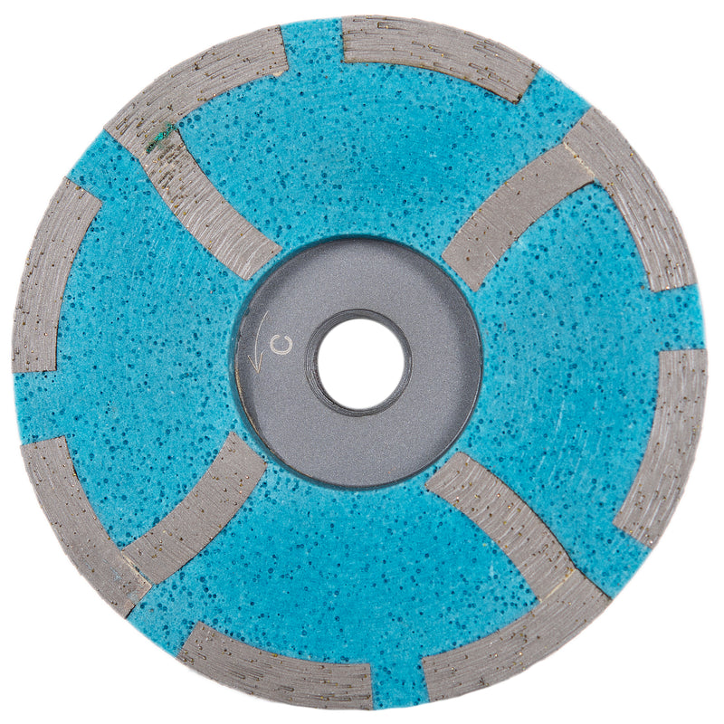 Pro Series 4" Resin Filled Cup Wheels in Coarse, Medium and Fine