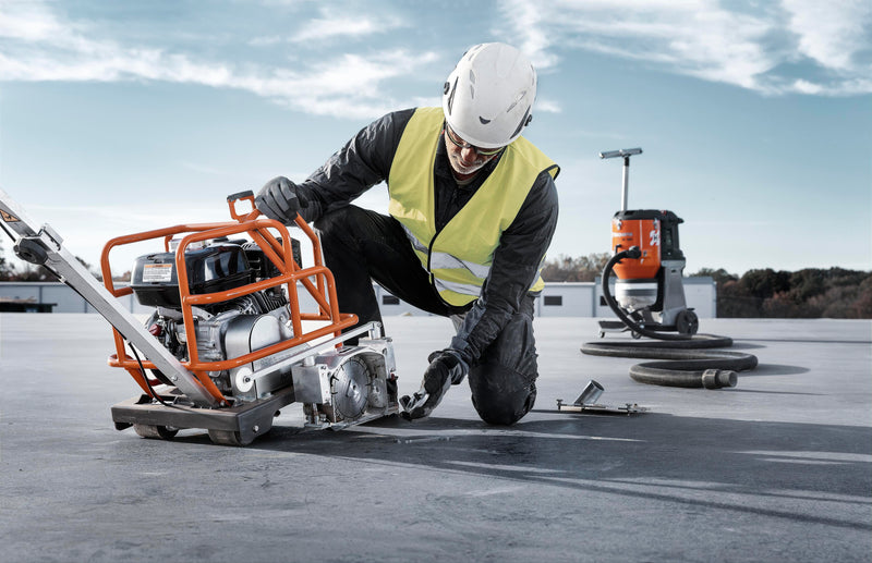 Husqvarna Soff-Cut 150, Early-Entry Saw for Green Concrete