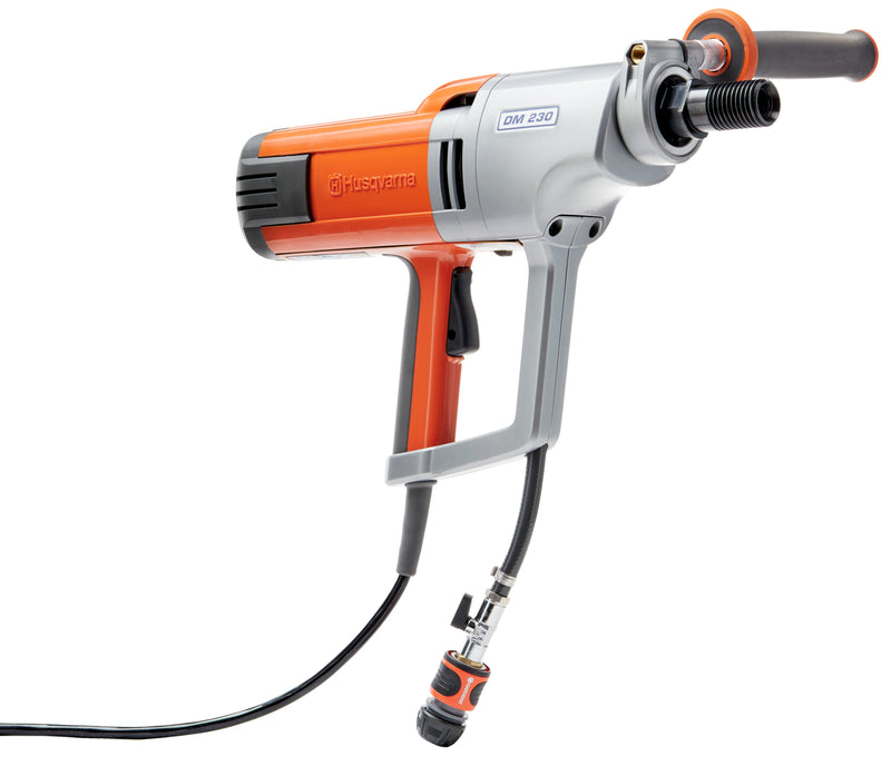 Husqvarna DM 230 Hand Held Core Drill - Holes up to 4" Hand Held