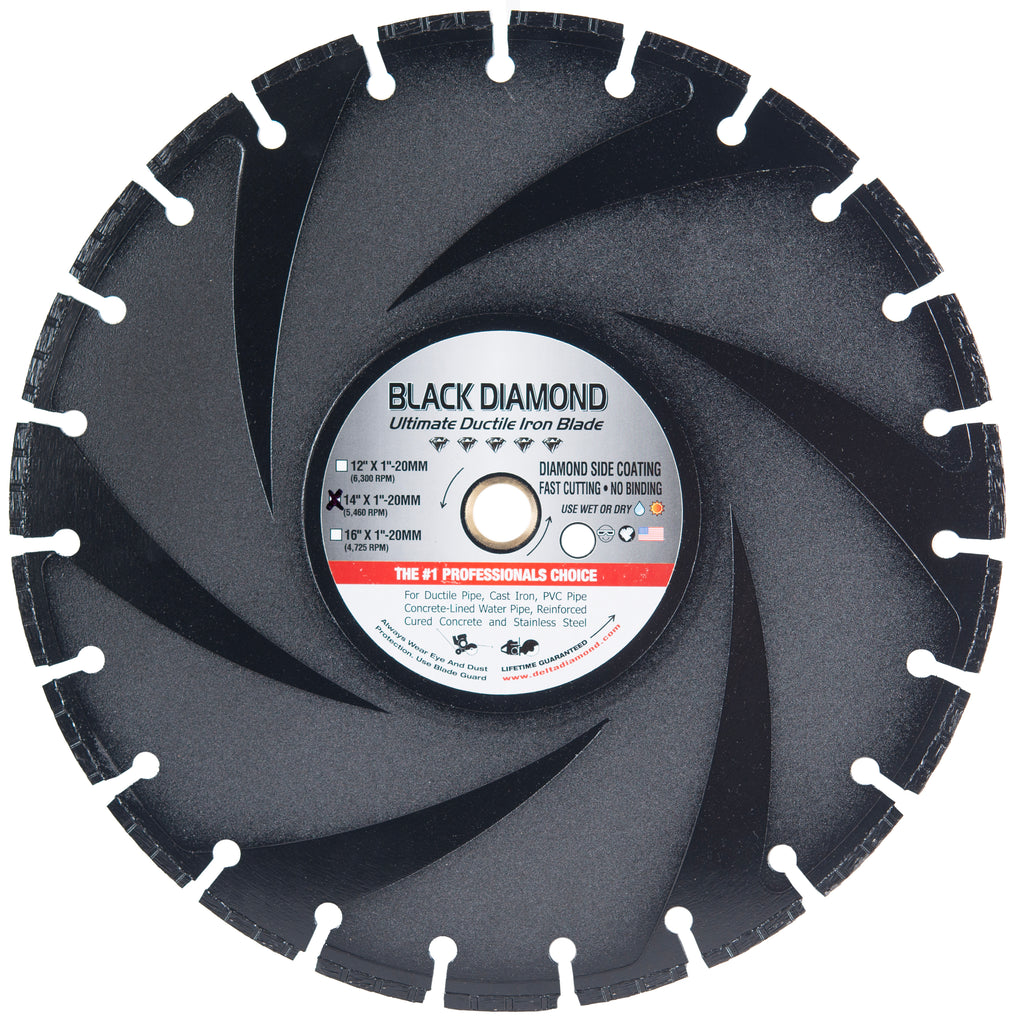 Ductile Iron Diamond Saw Blade, Vacuum Brazed Ductile Iron Cutting