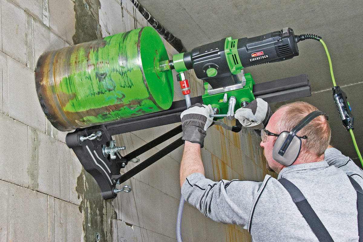 Eibenstock EBM352/3PSV 3-Speed Wet Core Drill with Anchor/Vacuum Stand