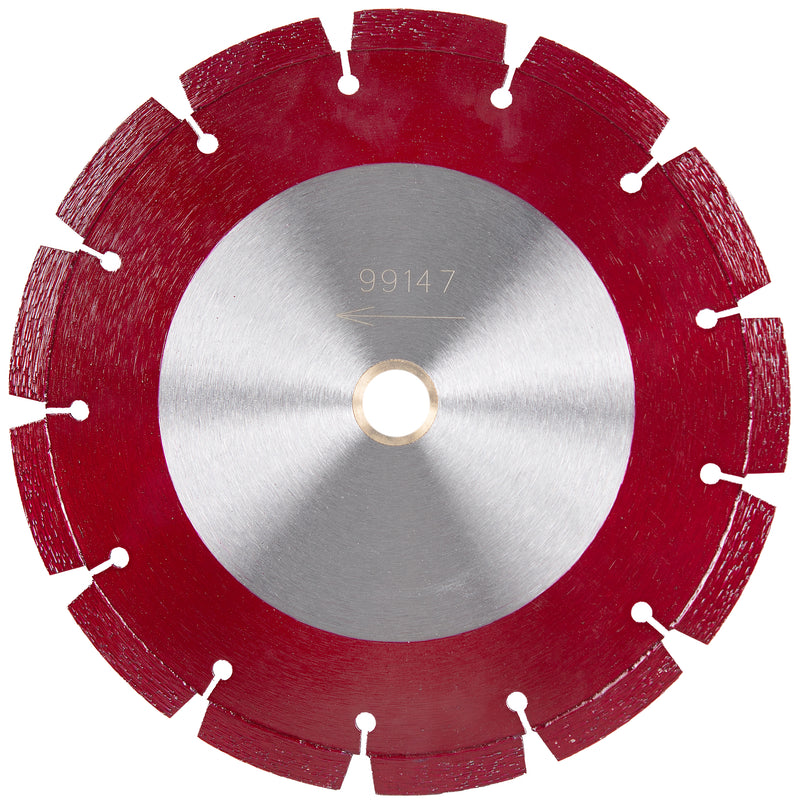 EZ Edge Premium Early Entry Diamond Blades with 7/8" arbor for Gorilla Saws, Soft bond for medium-hard aggregate concrete, Sizes 8" & 10"