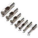 Blazer Wet/Dry Vacuum-Brazed Diamond Hole Saw, 3/16" - 3/4" Diameter, for Chip-Free Drilling of Porcelain Tile, Ceramic Tile, Stone