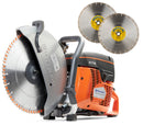 Husqvarna K 770 14" Cut-Off Saw with 2 FREE Diamond Blades!
