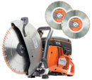 Husqvarna K 770 14" Cut-Off Saw with 2 FREE Diamond Blades!