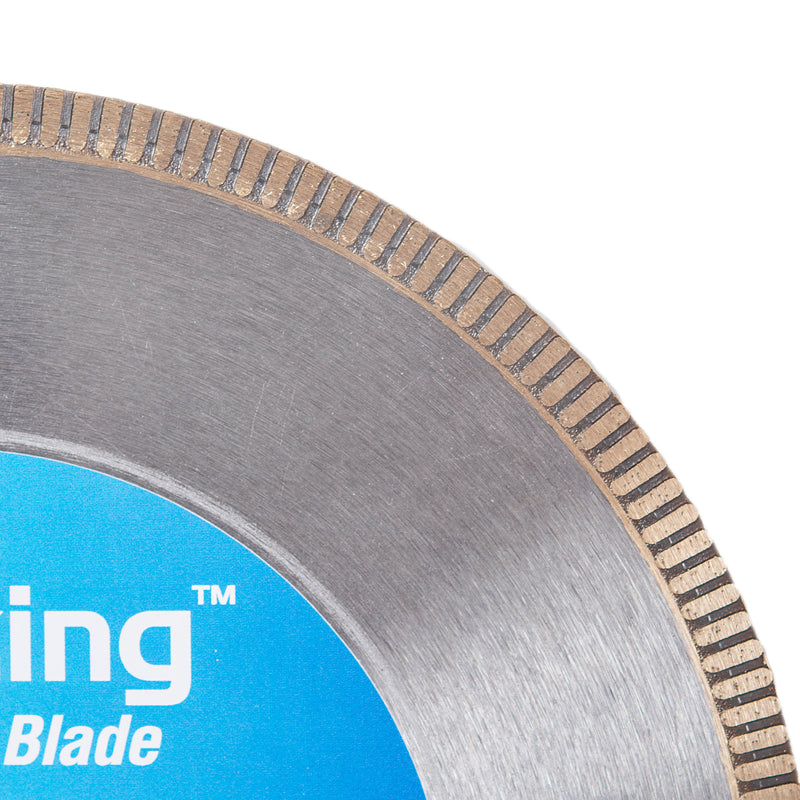 Gemking Lapidary Saw Blades with Ultra-Thin Notched Rim for Wet Cutting of Hard Materials such as Agate, Petrified Wood or Jade