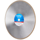 Gemking Lapidary Saw Blades with Ultra-Thin Notched Rim for Wet Cutting of Hard Materials such as Agate, Petrified Wood or Jade