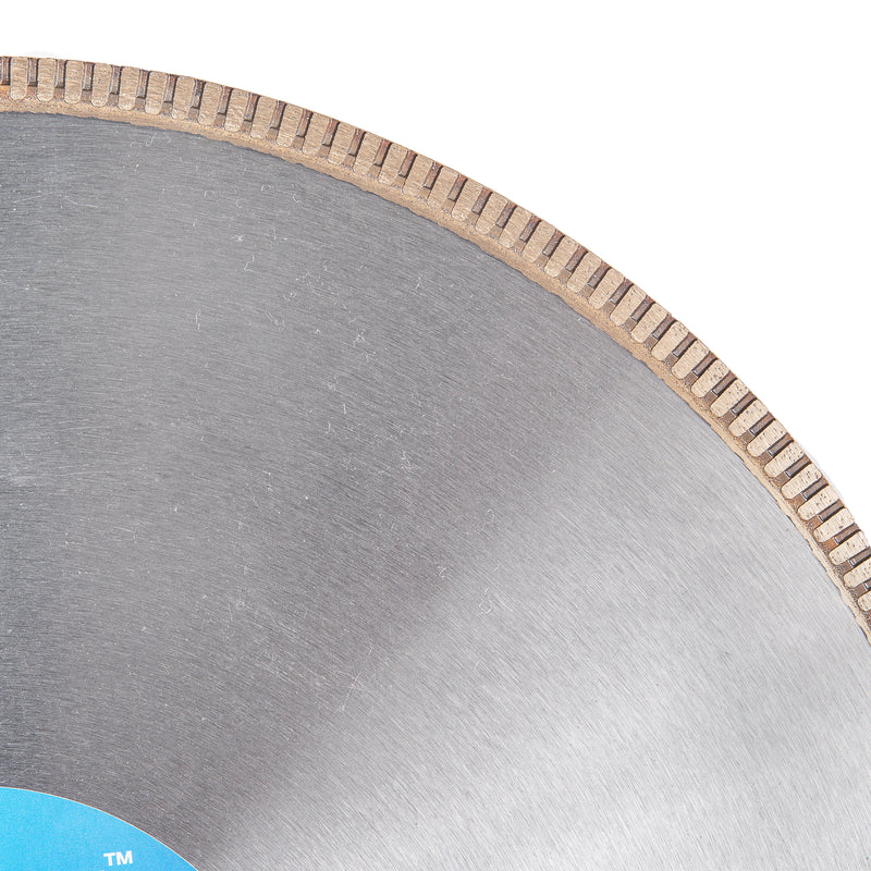 Gemking Lapidary Saw Blades with Ultra-Thin Notched Rim for Wet Cutting of Hard Materials such as Agate, Petrified Wood or Jade