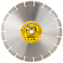 MAD DOG® HS Diamond Saw Blades, Premium, Laser-Welded, for Cured Concrete with Light Reinforcing, Masonry, Pavers, Stone & Similar Materials, Size 4" to 24"
