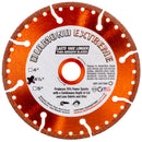 Diamond Extreme All-Cut Metal Cutting Diamond Blade, Heavy-Duty All-Purpose Cut-Off Wheel for Metal, PVC Pipe, Rebar, Stainless Steel, Size 4" to 18"