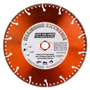 Diamond Extreme All-Cut Metal Cutting Diamond Blade, Heavy-Duty All-Purpose Cut-Off Wheel for Metal, PVC Pipe, Rebar, Stainless Steel, Size 4" to 18"