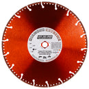 Diamond Extreme All-Cut Metal Cutting Diamond Blade, Heavy-Duty All-Purpose Cut-Off Wheel for Metal, PVC Pipe, Rebar, Stainless Steel, Size 4" to 18"