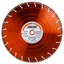 Diamond Extreme All-Cut Metal Cutting Diamond Blade, Heavy-Duty All-Purpose Cut-Off Wheel for Metal, PVC Pipe, Rebar, Stainless Steel, Size 4" to 18"