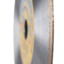 Piranha Wet Cutting Premium Diamond Tile Saw Blades for Porcelain Tile, Ceramic Tile and Stone, Continuous Rim, Sizes 6" thru 14"