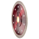 BOSS HOG® Red Mesh Turbo Diamond Blade, Supreme Grade, Use Wet or Dry for Porcelain, Ceramic, Granite, Stone, Sizes 4-1/2" to 10"