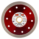 BOSS HOG® Red Mesh Turbo Diamond Blade, Supreme Grade, Use Wet or Dry for Porcelain, Ceramic, Granite, Stone, Sizes 4-1/2" to 10"