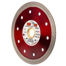 BOSS HOG® Red Mesh Turbo Diamond Blade, Supreme Grade, Use Wet or Dry for Porcelain, Ceramic, Granite, Stone, Sizes 4-1/2" to 10"