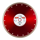 BOSS HOG® Red Mesh Turbo Diamond Blade, Supreme Grade, Use Wet or Dry for Porcelain, Ceramic, Granite, Stone, Sizes 4-1/2" to 10"
