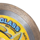 Piranha Glass Tile & Mosaic Diamond Saw Blades, Premium Wet Cutting, Sizes 4" to 14"