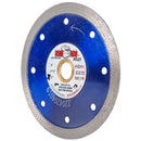BOSS HOG® Blue Mesh Turbo Diamond Blade, Ultra-Supreme Grade, Use Wet or Dry for Porcelain, Ceramic, Granite, Stone, Sizes 4-1/2" to 10"