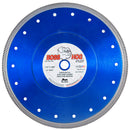 BOSS HOG® Blue Mesh Turbo Diamond Blade, Ultra-Supreme Grade, Use Wet or Dry for Porcelain, Ceramic, Granite, Stone, Sizes 4-1/2" to 10"
