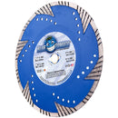 Blue Tomato Diamond Blades for Wet/Dry Cutting of Hard Stone, Concrete and Similar Materials. Sizes 7" thru 14"